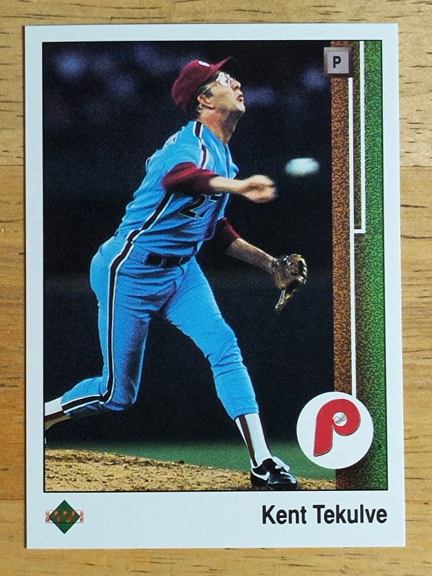 1989 Upper Deck #207 Kent Tekulve