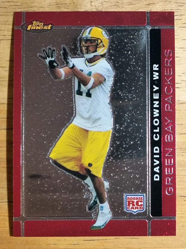 2007 Finest #141 David Clowney RC
