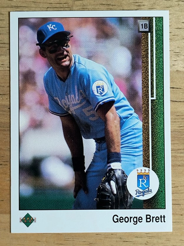 1989 Upper Deck #215 George Brett (EXMT)