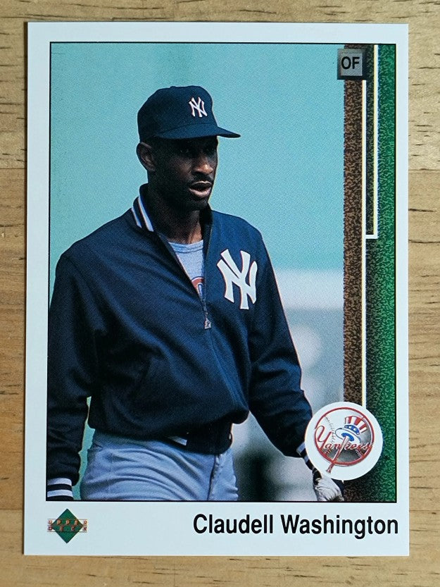 1989 Upper Deck #310 Claudell Washington