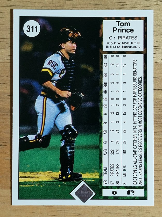 1989 Upper Deck #311 Tom Prince