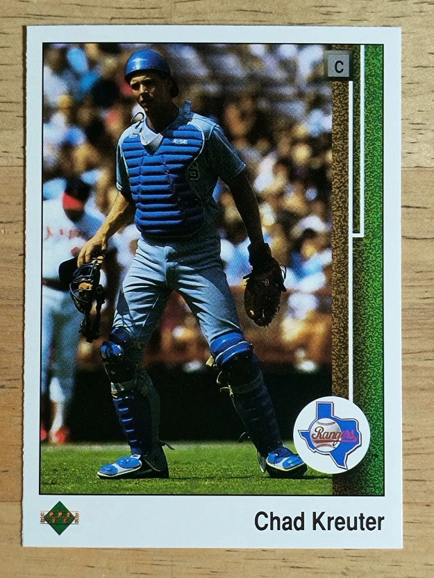 1989 Upper Deck #312 Chad Kreuter RC
