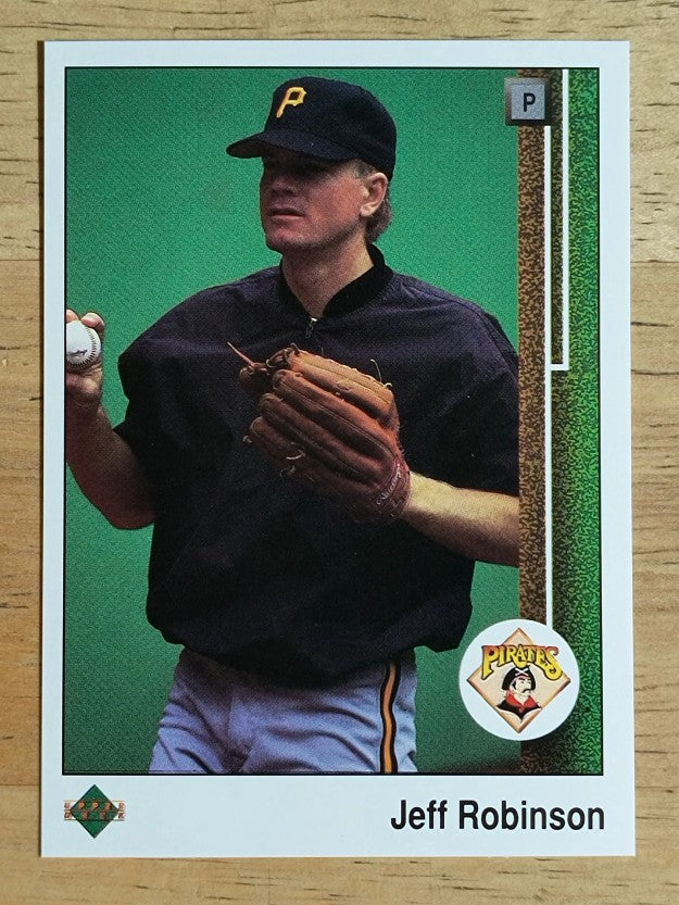 1989 Upper Deck #332 Jeff D. Robinson