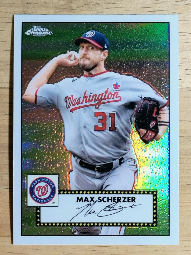 2021 Topps '52 Topps Redux Chrome #TC5213 Max Scherzer