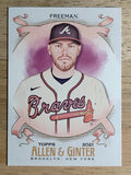 2021 Topps Allen and Ginter #68 Freddie Freeman