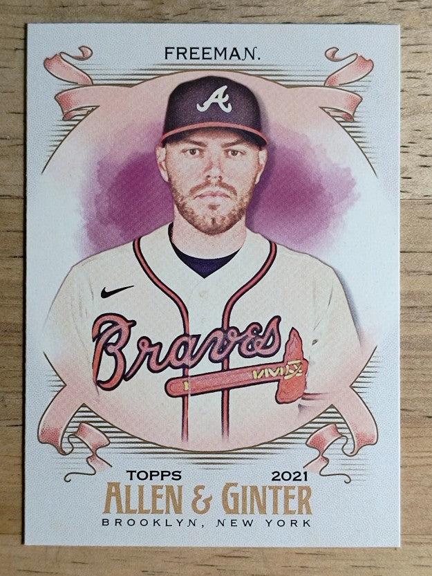 2021 Topps Allen and Ginter #68 Freddie Freeman