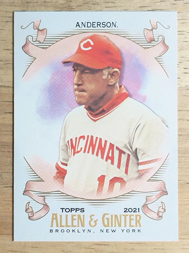 2021 Topps Allen and Ginter #337 Sparky Anderson SP