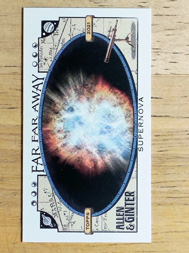 2021 Topps Allen and Ginter Mini Far Far Away #FFA3 Supernova