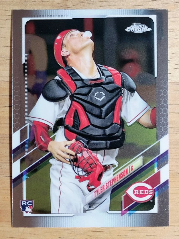 2021 Topps Chrome #111 Tyler Stephenson RC