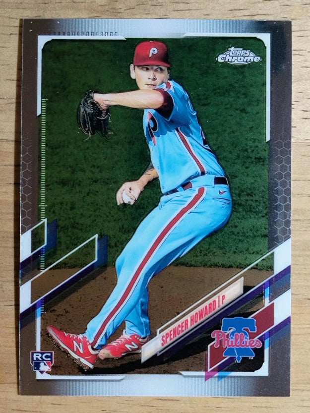 2021 Topps Chrome #114 Spencer Howard RC