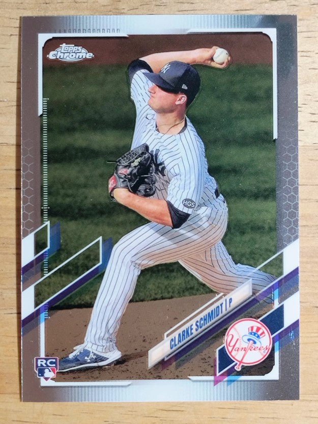 2021 Topps Chrome #115 Clarke Schmidt RC