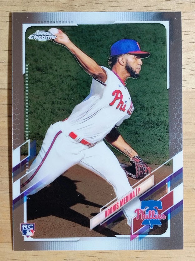 2021 Topps Chrome #120 Adonis Medina RC