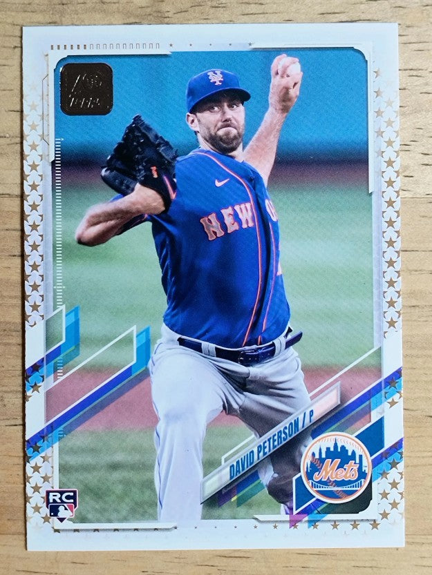 2021 Topps Factory Set Gold Stars #78 David Peterson