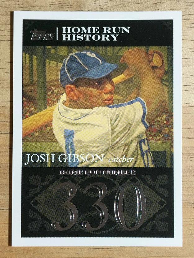 2007 Topps Gibson Home Run History #JG44 Josh Gibson