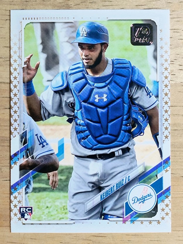 2021 Topps Factory Set Gold Stars #256 Keibert Ruiz