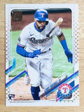 2021 Topps Factory Set Gold Stars #264 Leody Taveras