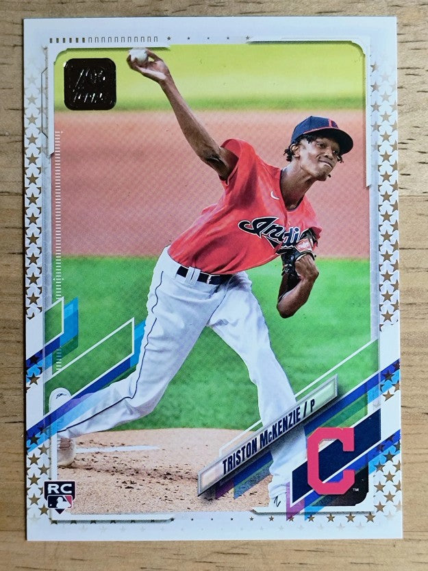 2021 Topps Factory Set Gold Stars #319 Triston McKenzie