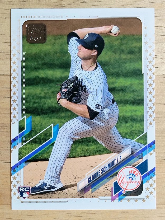 2021 Topps Factory Set Gold Stars #456 Clarke Schmidt