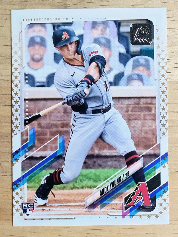 2021 Topps Factory Set Gold Stars #499 Andy Young