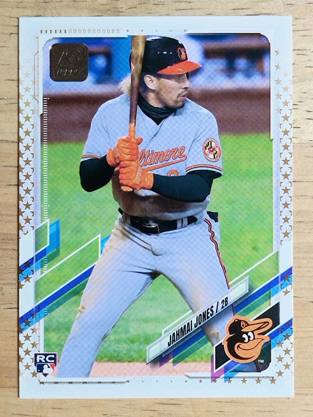 2021 Topps Factory Set Gold Stars #507 Jahmai Jones
