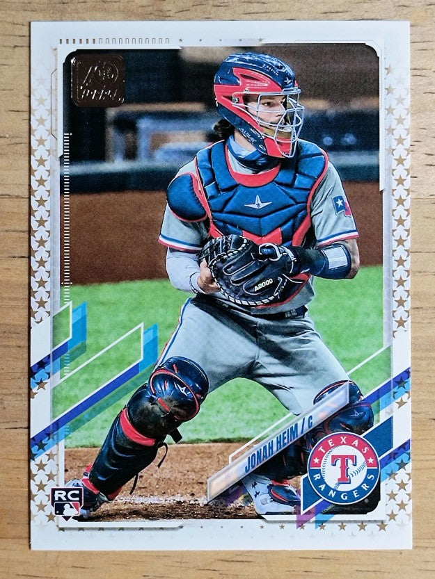 2021 Topps Factory Set Gold Stars #628 Jonah Heim