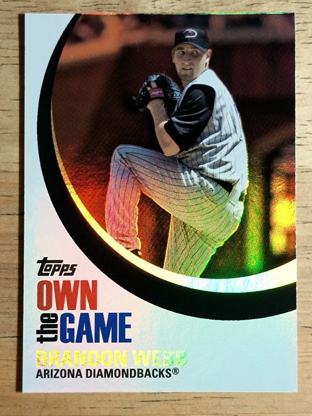 2007 Topps Own the Game #OTG23 Brandon Webb