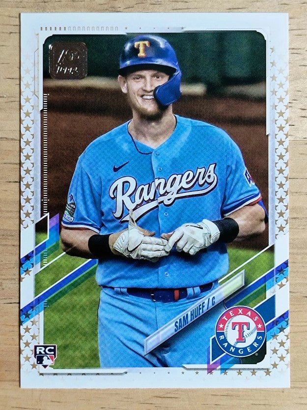 2021 Topps Factory Set Gold Stars #654 Sam Huff