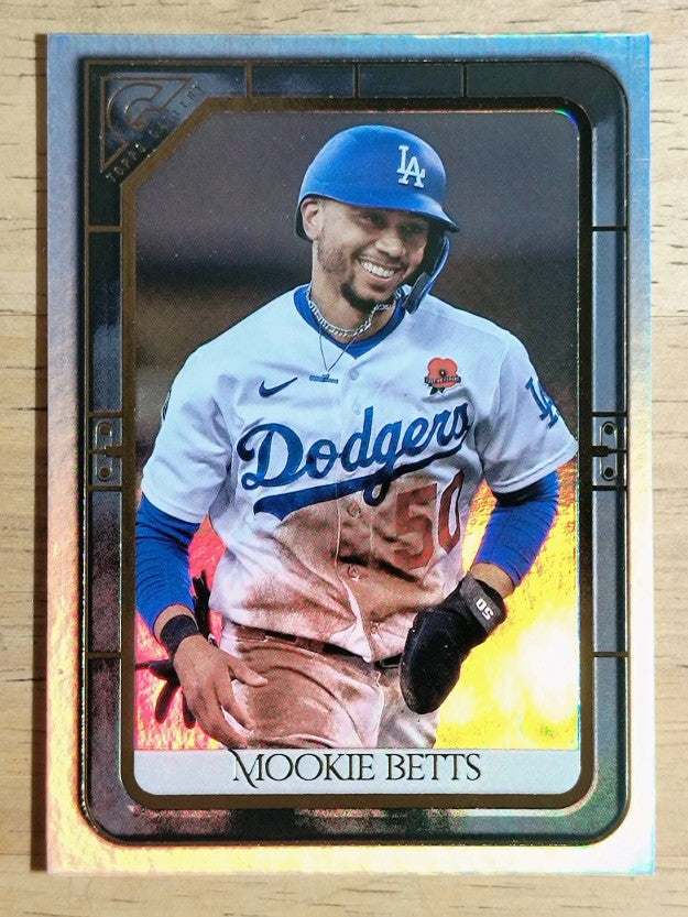 2021 Topps Gallery Rainbow Foil #18 Mookie Betts