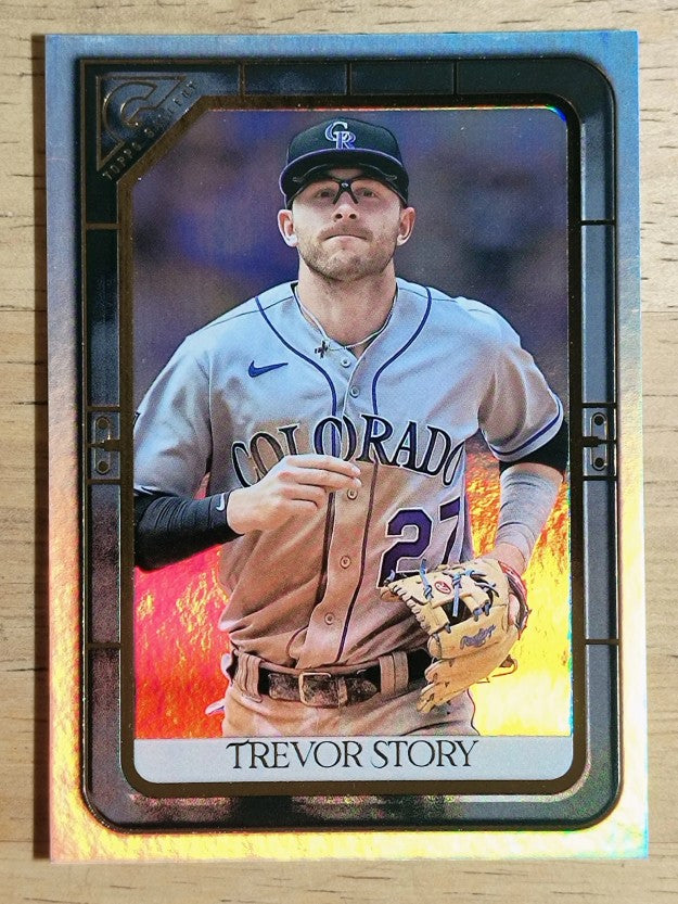 2021 Topps Gallery Rainbow Foil #63 Trevor Story