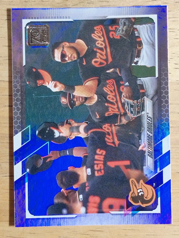 2021 Topps Rainbow Foil #195 Baltimore Orioles TC