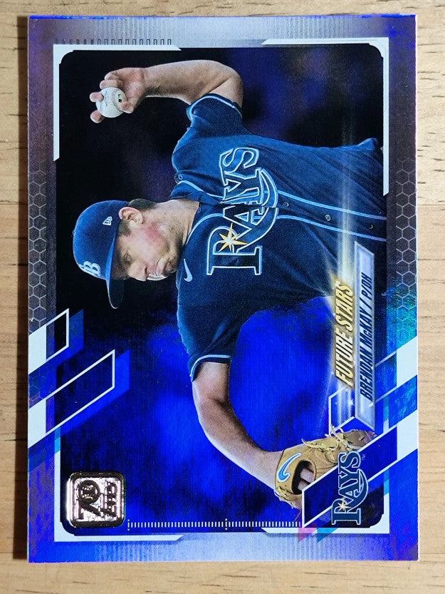 2021 Topps Rainbow Foil #257 Brendan McKay FS