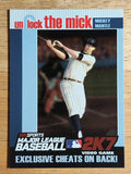 2007 Topps Unlock the Mick #1 Mickey Mantle