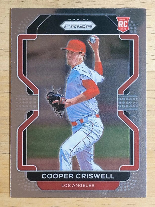 2022 Panini Prizm #234 Cooper Criswell T3 RC