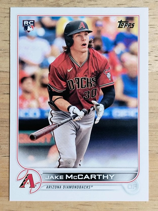 2022 Topps #370 Jake McCarthy RC