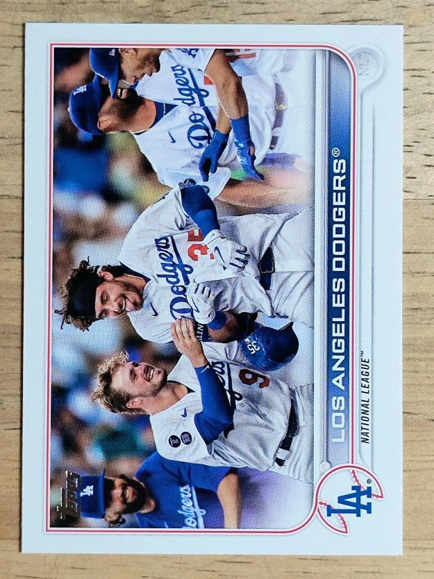 2022 Topps #469 Los Angeles Dodgers