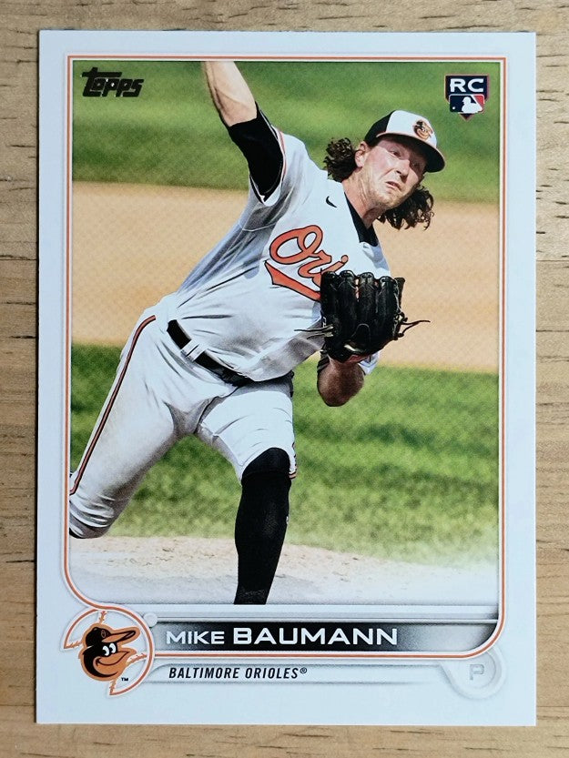 2022 Topps #502 Mike Baumann RC