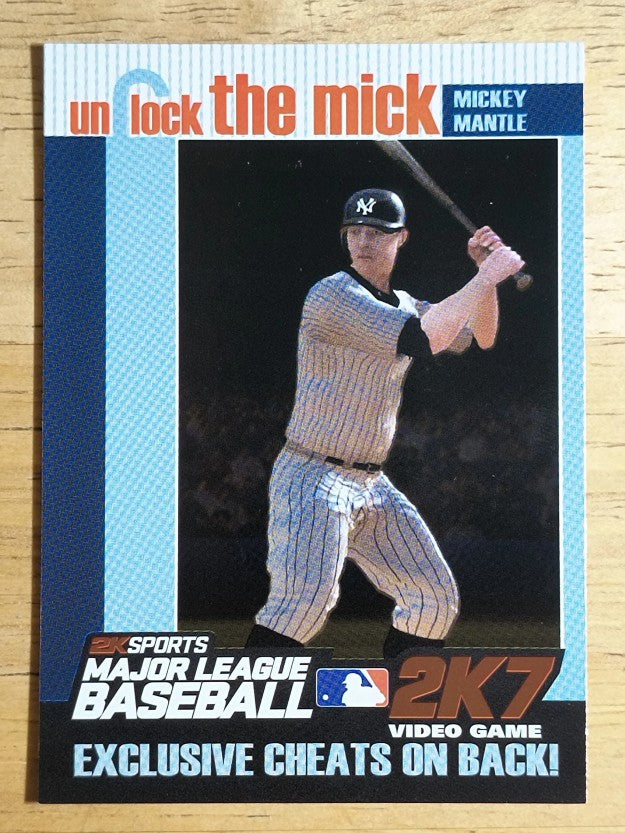 2007 Topps Unlock the Mick #5 Mickey Mantle