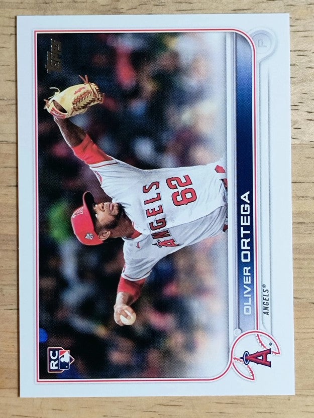 2022 Topps #554 Oliver Ortega RC