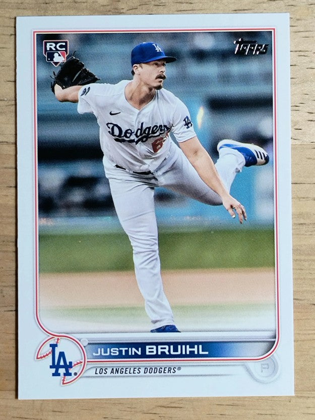 2022 Topps #658 Justin Bruihl RC
