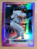 2022 Topps Chrome Pink Refractors #173 Willi Castro