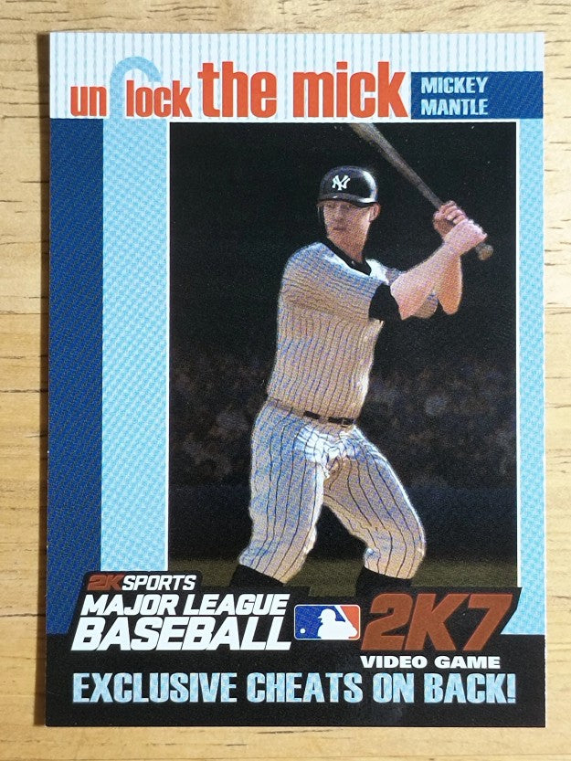 2007 Topps Unlock the Mick #5 Mickey Mantle
