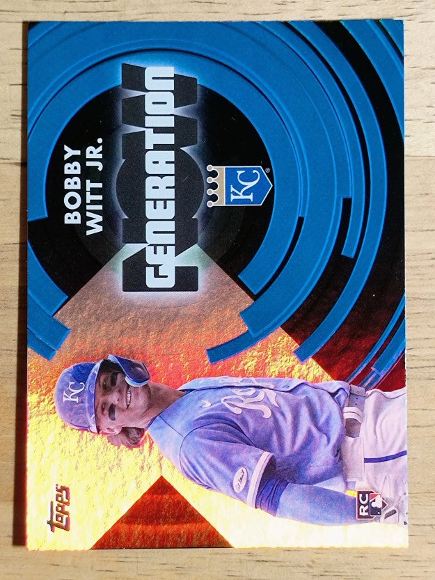 2022 Topps Generation Now #GN61 Bobby Witt Jr.