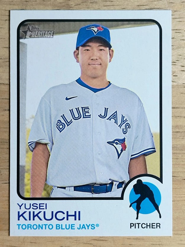 2022 Topps Heritage #687 Yusei Kikuchi