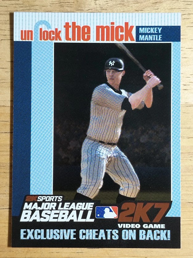 2007 Topps Unlock the Mick #5 Mickey Mantle