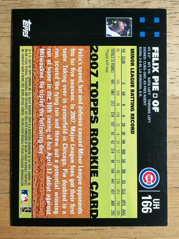 2007 Topps Update #166 Felix Pie