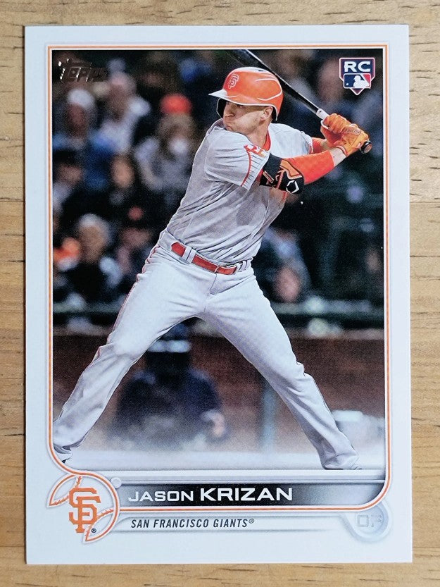 2022 Topps Update #US65 Jason Krizan RC