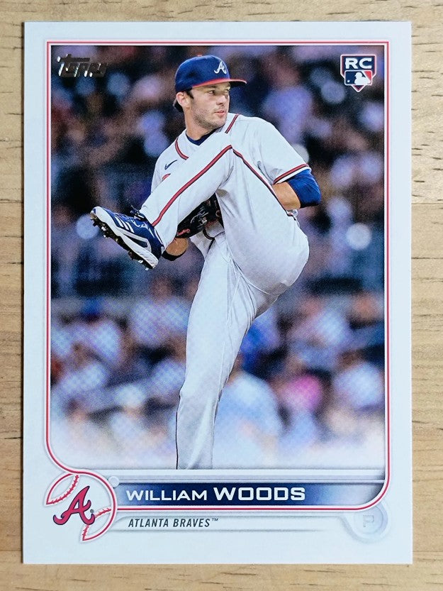 2022 Topps Update #US195 William Woods RC