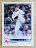 2022 Topps Update #US195 William Woods RC