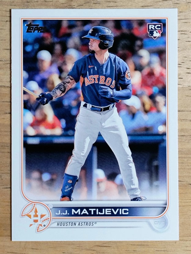 2022 Topps Update #US297 J.J. Matijevic RC