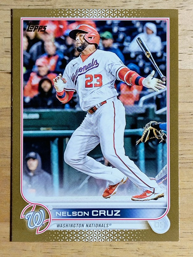 2022 Topps Update Gold #US194 Nelson Cruz